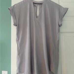 Express Light Gray Women's Blouse